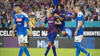 Video tổng hợp: Napoli 1-2 Barca (Giao hữu hè 2019)