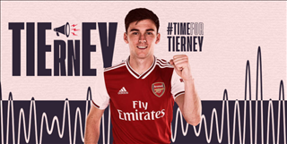 CHÍNH THỨC: Arsenal chiêu mộ thành công Kieran Tierney
