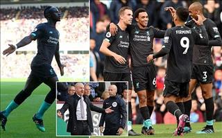 Liverpool thắng cách biệt Burnley: Đã hay lại còn may!