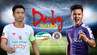 Lịch thi đấu vòng 23 V.League 2019: Hà Nội đấu Viettel - Derby thủ đô