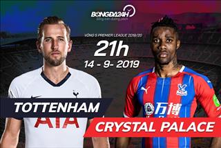 Nhận định Tottenham vs Crystal Palace (21h00 ngày 14/9): Bắn hạ “Đại bàng”