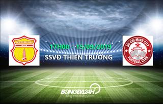 Trực tiếp bóng đá hôm nay: Nam Định vs TPHCM VLeague 2019 link xem ở đâu ?