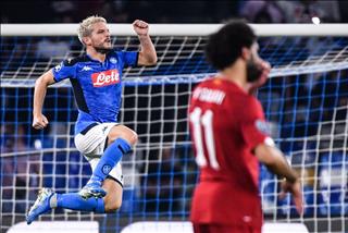 Những con số gây sốc sau trận Napoli 2-0 Liverpool