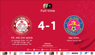 Video tổng hợp: TP.HCM 4-1 Sài Gòn (Vòng 24 V-League 2019)