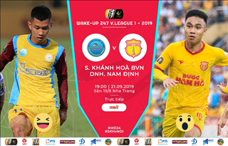 Khánh Hòa 3-0 Nam Định (KT): Thắng chung kết ngược, Khánh Hòa thắp lên hy vọng trụ hạng
