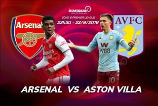 Nhận định Arsenal vs Aston Villa (22h30 ngày 22/9): Mồi ngon quen thuộc
