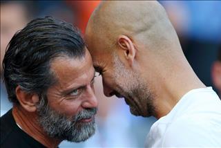 VIDEO: Hai HLV nói gì sau màn hủy diệt Man City 8-0 Watford?