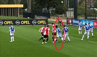 Văn Hậu đá chính, đội trẻ Heerenveen hòa kịch tính