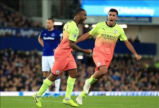 Thống kê Everton 1-3 Man City: The Citizens lập kỷ lục