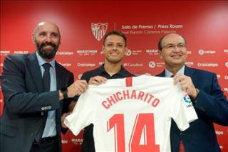 Sevilla thông báo cực sốc vụ chiêu mộ Chicharito từ West Ham