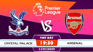 Crystal Palace 1-1 Arsenal: Aubameyang nhận thẻ đỏ, Pháo thủ thoát thua ở Selhurst Park