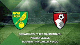 Nhận định Norwich vs Bournemouth 22h00 ngày 18/1 (Premier League 2019/20)