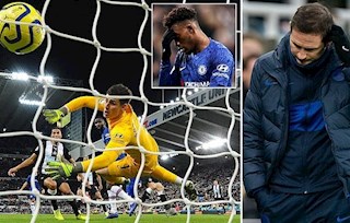 Chelsea thất bại trước Newcastle: Lampard bất lực với hàng công