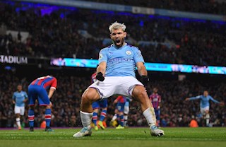 Thống kê Man City 2-2 Crystal Palace: Ngày đặc biệt của Aguero