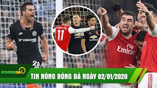 TIN NÓNG bóng đá hôm nay 02/01:  Arsenal đè bẹp MU ngay tại Emirates, đội trưởng Chelsea đi vào lịch sử Ngoại Hạng Anh
