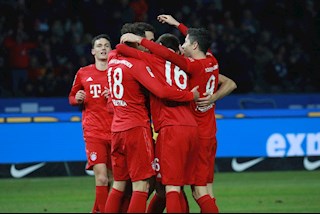 Hertha Berlin 0-4 Bayern Munich: Hiệp 2 bùng nổ, Hùm xám thắng lớn