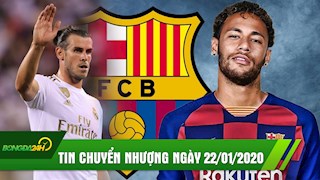 TIN NÓNG chuyển nhượng 22/1: Bom tấn Neymar chuẩn bị về Barca? Bale chốt thời gian rời Real Madrid
