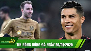 TIN NÓNG bóng đá hôm nay 29/1: Eriksen CHÍNH THỨC gia nhập Inter, Giảm lương nhưng CR7 vẫn giàu nhất nhì làng bóng đá