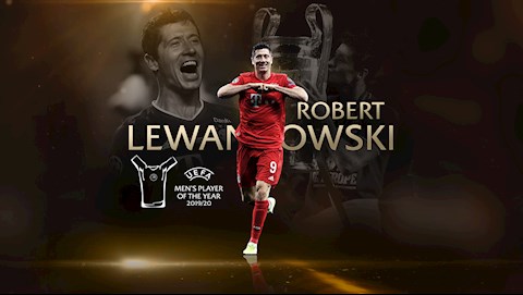 Lewandowski xuất sắc nhất châu Âu, Bayern thống trị giải thưởng của UEFA