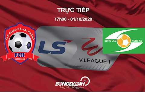 Trực tiếp bóng đá Hải Phòng vs SLNA hôm nay ở kênh nào