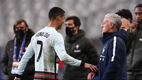 Deschamps hài lòng khi nối dài chuỗi tịt ngòi của Ronaldo