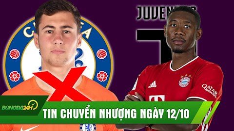 Tin chuyển nhượng 12/10: Juventus săn đá tảng với giá 0 đồng; Chelsea chia tay thủ môn