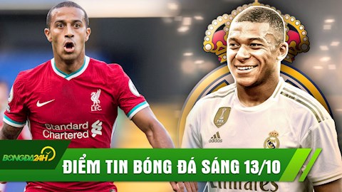 Tin bóng đá 13/10: Real đẩy đi Hazard để nổ bom tấn Mbappe; Liverpool đón tin vui trước thềm Derby Merseyside