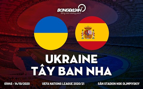 Nhận định bóng đá Ukraine vs Tây Ban Nha 1h45 ngày 14/10 (UEFA Nations League 2020/21)