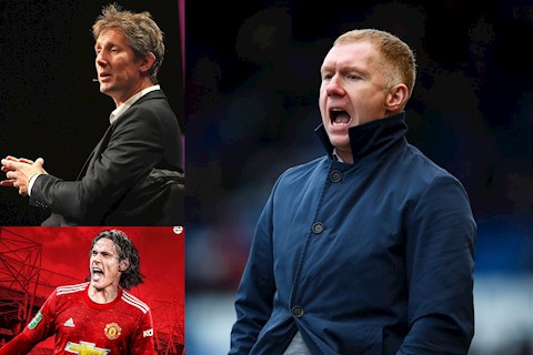 VIDEO: Paul Scholes: MU chỉ nên mượn Cavani và mang về 1 người như Van der Sar