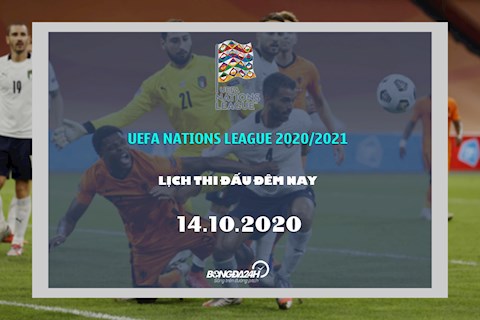 Lịch thi đấu UEFA Nations League đêm nay 14/10: Italia đấu Hà Lan
