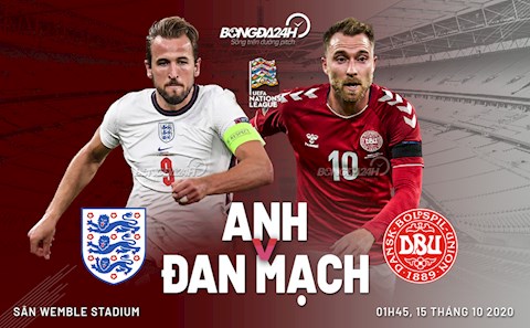 Nhận định Anh vs Đan Mạch (01h45 ngày 15/10): Khó cản Tam sư