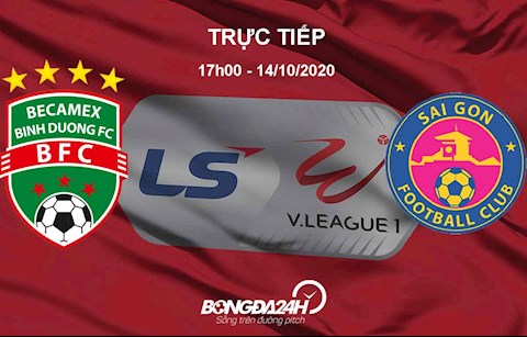 Trực tiếp bóng đá Bình Dương vs Sài Gòn link xem ở kênh nào