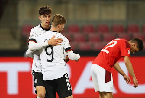 Link xem video Đức vs Thụy Sỹ: Werner vs Havertz đều lập công