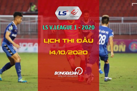 Lịch thi đấu V.League 2020 hôm nay 14/10: TPHCM vs Viettel