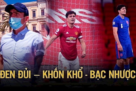 Harry Maguire lại mắc sai lầm: Đen đủi - Khốn khổ - Bạc nhược