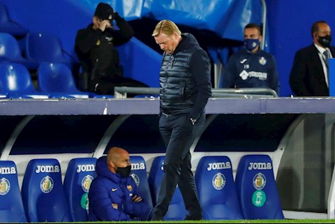 Barca thua sốc, HLV Koeman còn bực mình vì bị xúc phạm