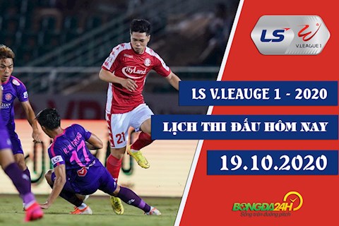 Lịch thi đấu V.League 2020 hôm nay 19/10: Trận Derby Sài Thành