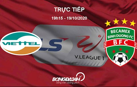 Trực tiếp Viettel vs Bình Dương V-League 2020 hôm nay ở đâu
