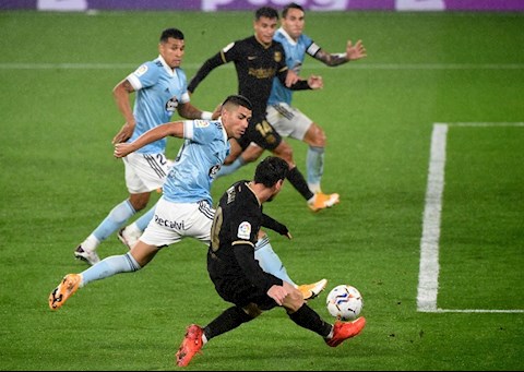 Không thể tin được với bản đồ nhiệt của Messi trước Celta Vigo