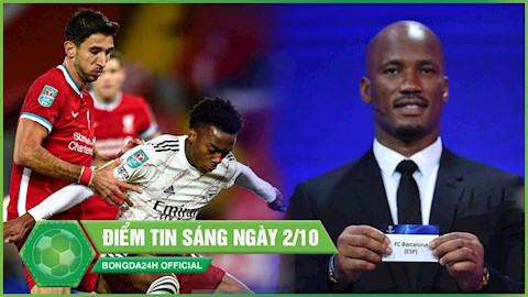 ĐIỂM TIN BÓNG ĐÁ 2/10: Arsenal hạ Liverpool trên chấm luân lưu; Rô - Si đối đầu nhau ngay tại vòng bảng C1
