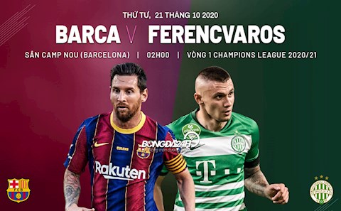Hủy diệt Ferencvaros, Barca ra quân tưng bừng ở Champions League 2020/21