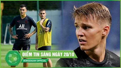 ĐIỂM TIN SÁNG 20/10: PSG tổn thất to lớn trước thềm đại chiến; Real khóc thét vì chấn thương