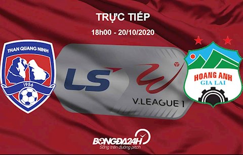 Trực tiếp bóng đá Quảng Ninh vs HAGL V-League 2020 hôm nay