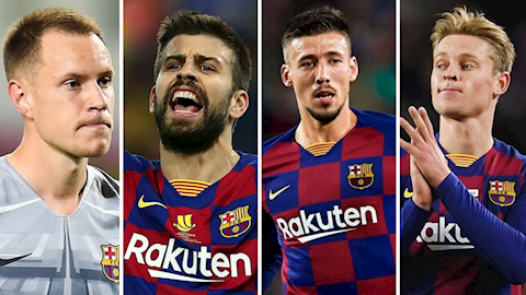 Barca thông báo gia hạn hợp đồng với 4 trụ cột
