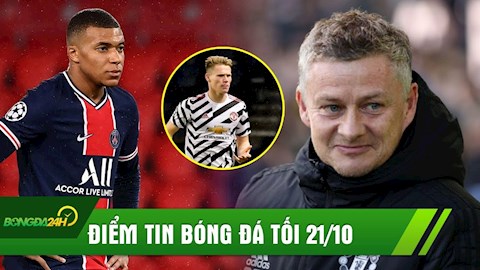 ĐIỂM TIN TỐI 21/10: Cầu thủ MU chơi bằng 1 mắt cũng thắng PSG; Mbappe muốn rời PSG sang Anh?