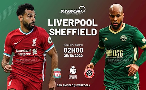 Nhận định Liverpool vs Sheffield (02h00 ngày 25/10): Khó cản Lữ đoàn đỏ