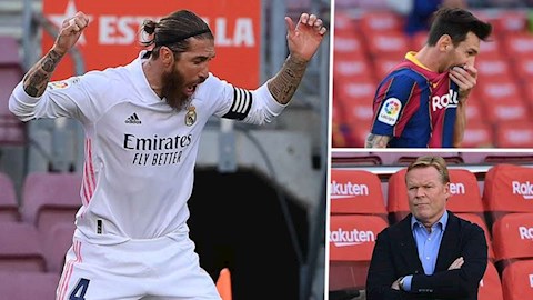 Real “lột xác” ở El Clasico: Ramos trở lại, giải cứu Zidane