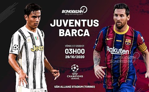 Nhận định Juventus vs Barca (3h ngày 29/10): Lần thứ 200 ngọt ngào?