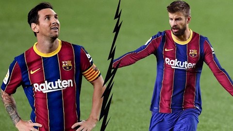 Sốc: Lionel Messi tuyên bố cắt đứt quan hệ với Gerard Pique