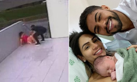 Cầu thủ người Brazil đỡ đẻ cho vợ ngay tại hành lang